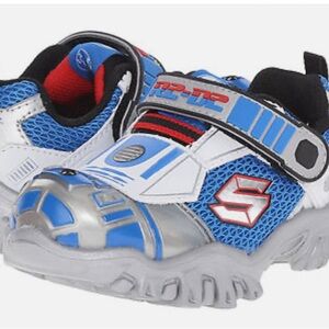 Skechers Toddler Boy's Star Wars Damager III Astromech Light Up Shoes-Size 7 NWB